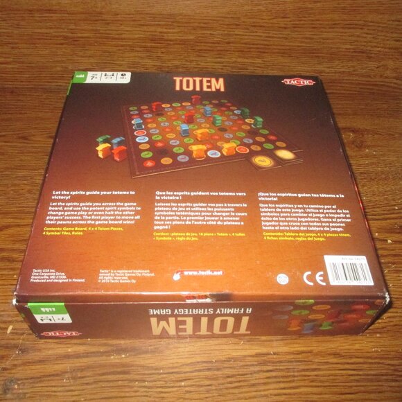 Totem strategy Board Game (Tactic USA, 2016) (complete) - Picture 5 of 10